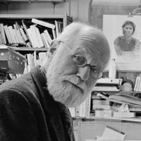 Portrait de Philippe Dumas dans son atelier (source Wikipedia)